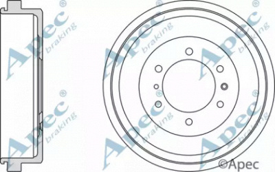 APEC BRAKING drm9974 -  Тормозной барабан